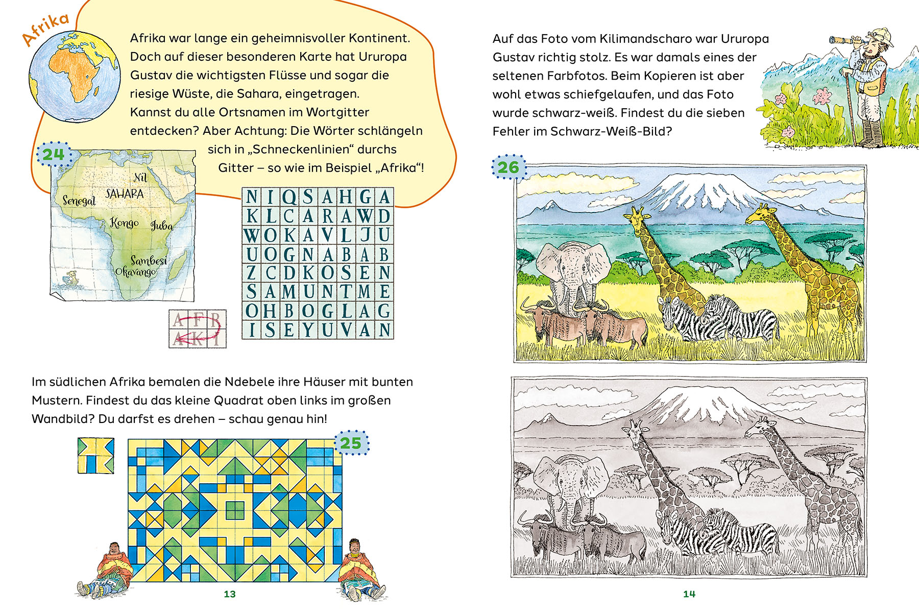 Rätselreise um die Welt