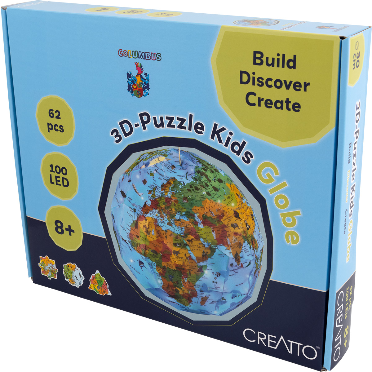  3D-Puzzle Kinder-Globus mit CREATTO