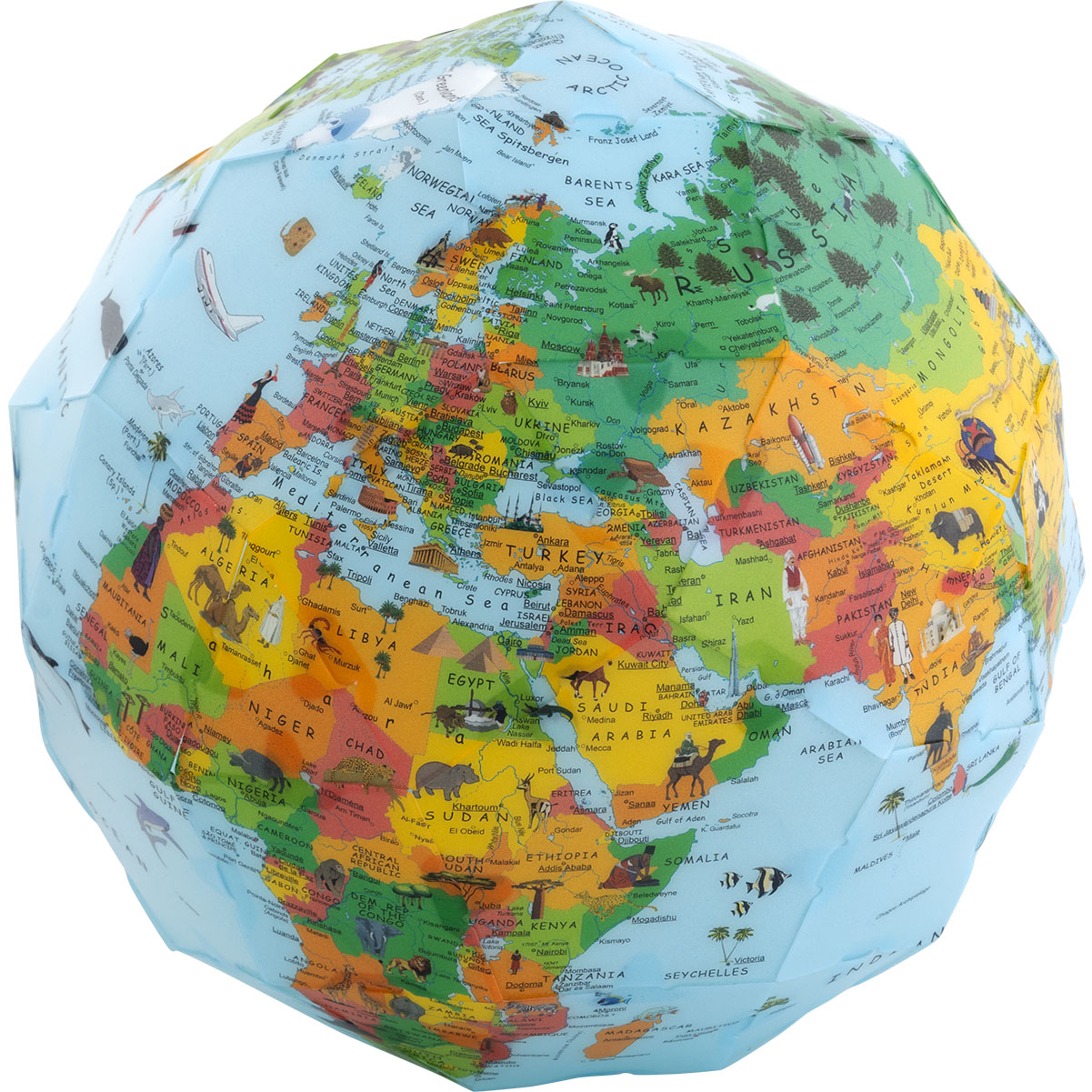  3D-Puzzle Kinder-Globus mit CREATTO