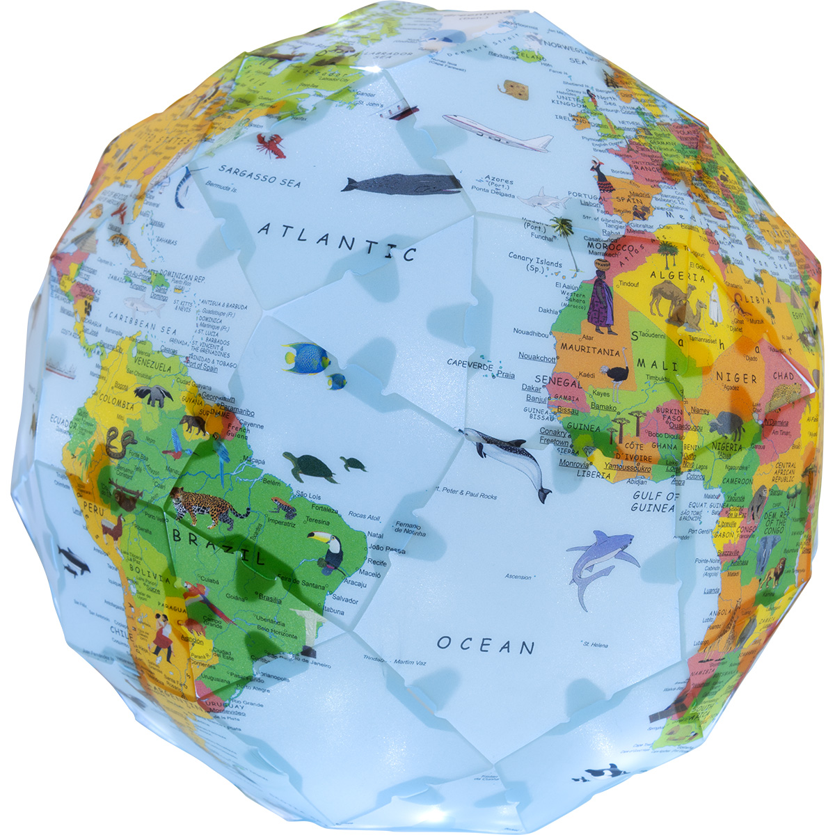  3D-Puzzle Kinder-Globus mit CREATTO