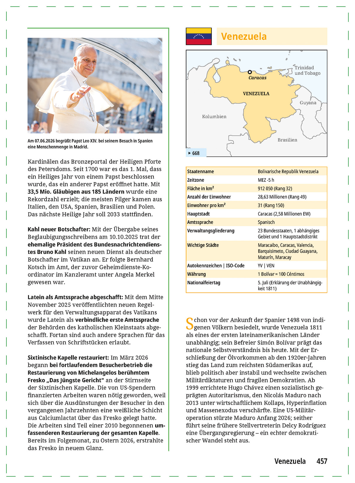 Der neue Kosmos Welt-Almanach & Atlas 2027 