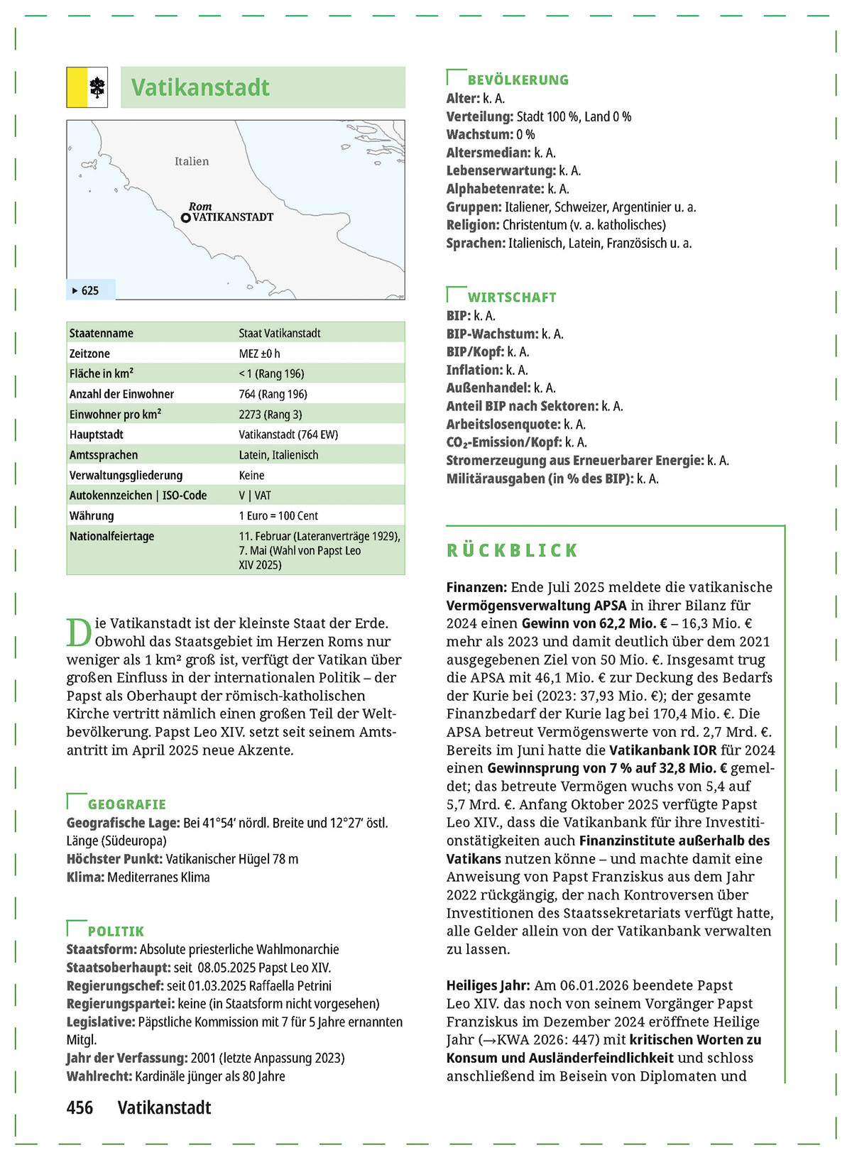 Der neue Kosmos Welt-Almanach & Atlas 2027 