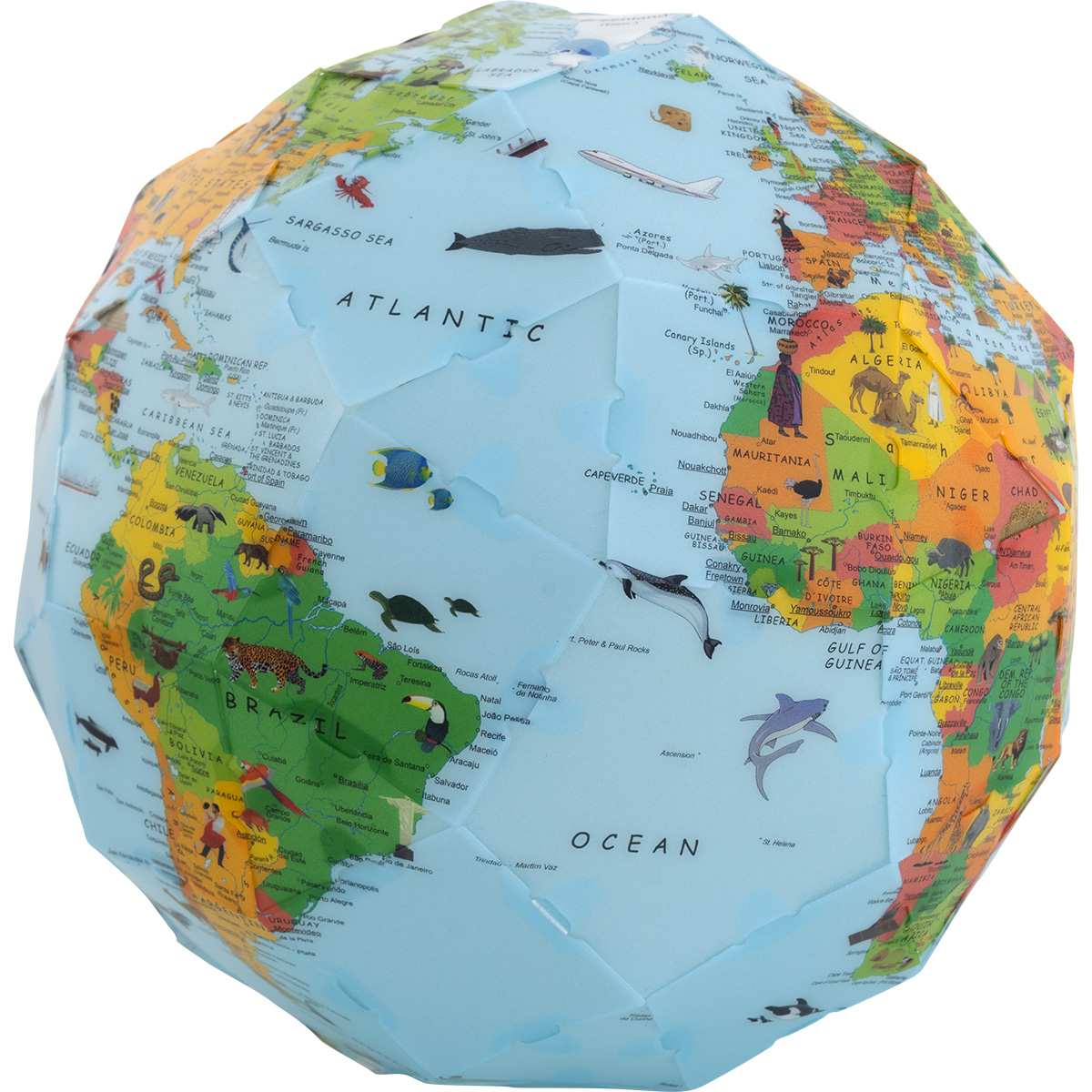 3D-Puzzle Kinder-Globus mit CREATTO