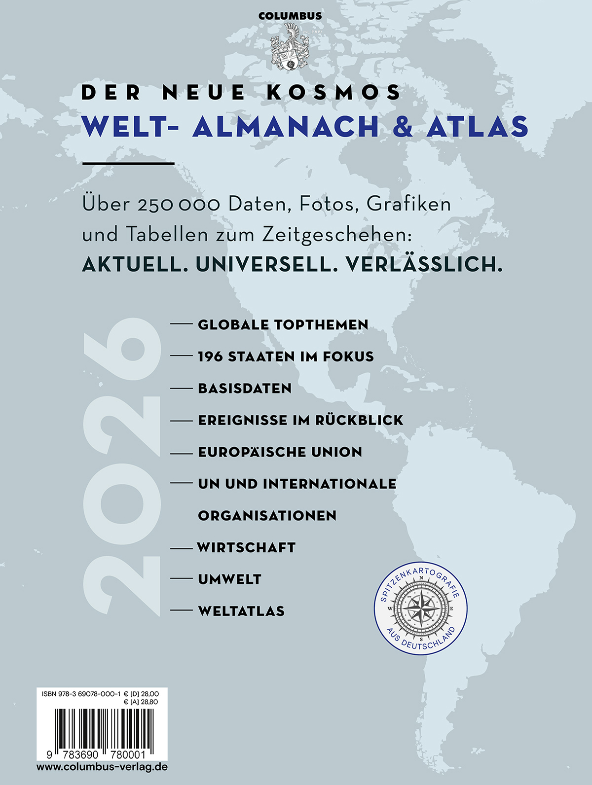 The New Kosmos World Almanac & Atlas 2026