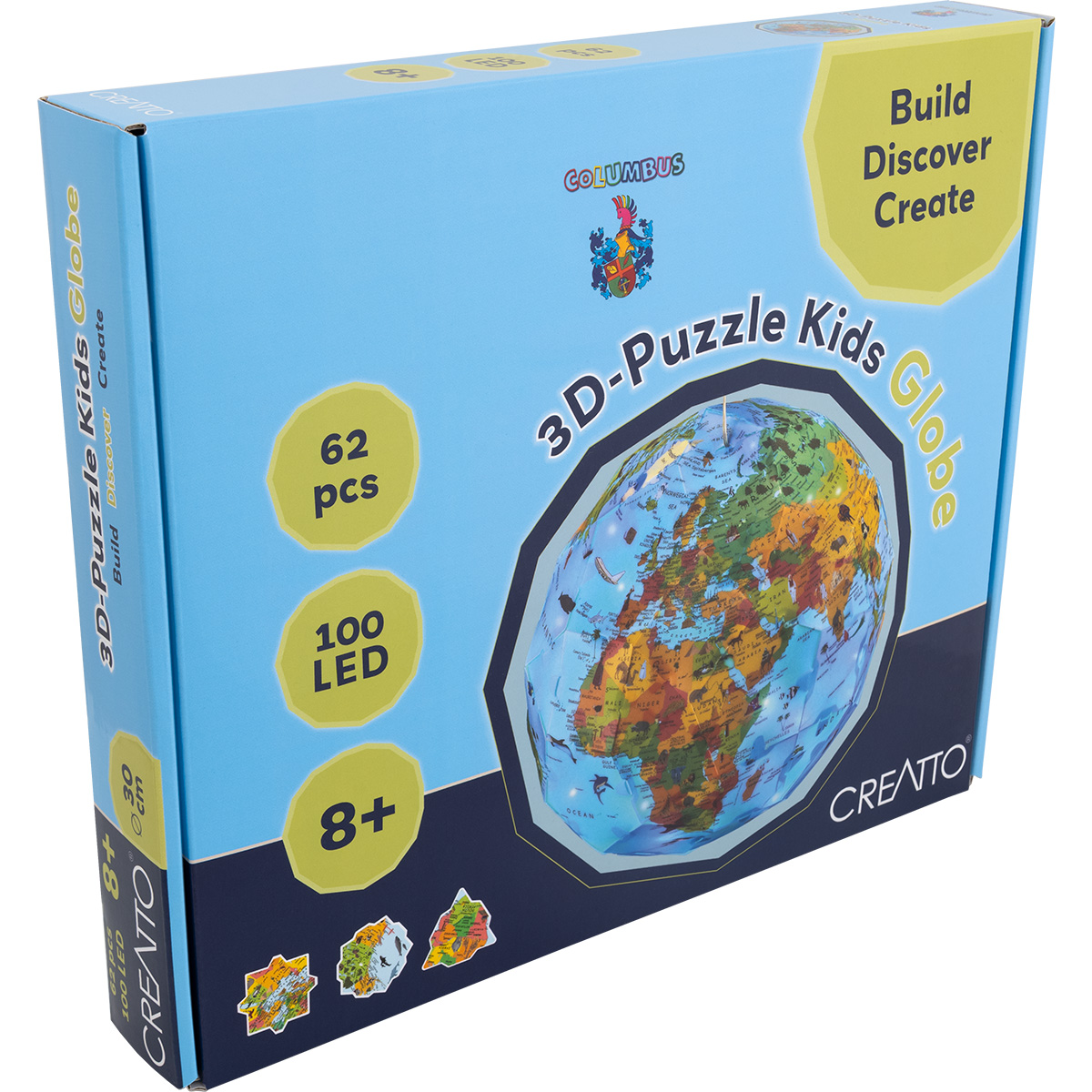  3D-Puzzle Kinder-Globus mit CREATTO