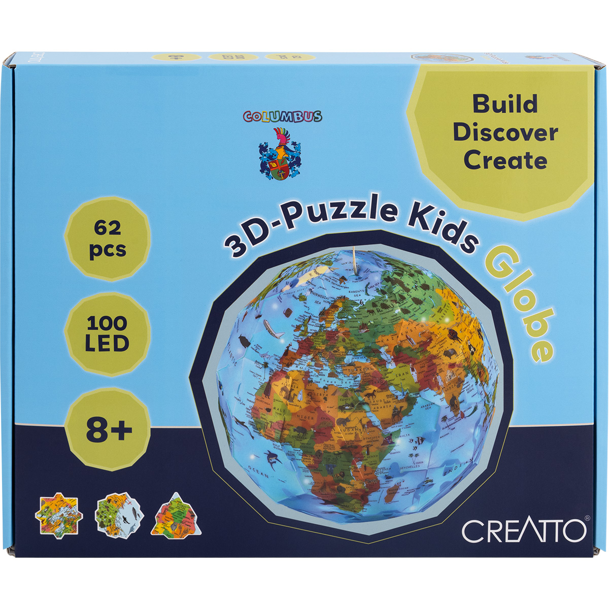  3D-Puzzle Kinder-Globus mit CREATTO