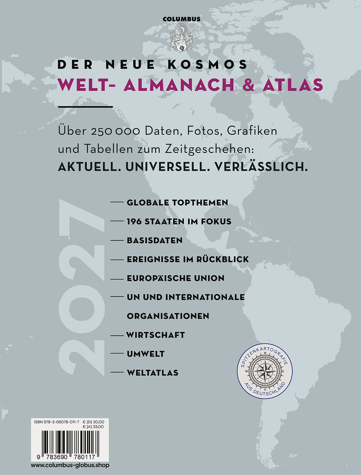 The New Kosmos World Almanac & Atlas 2027